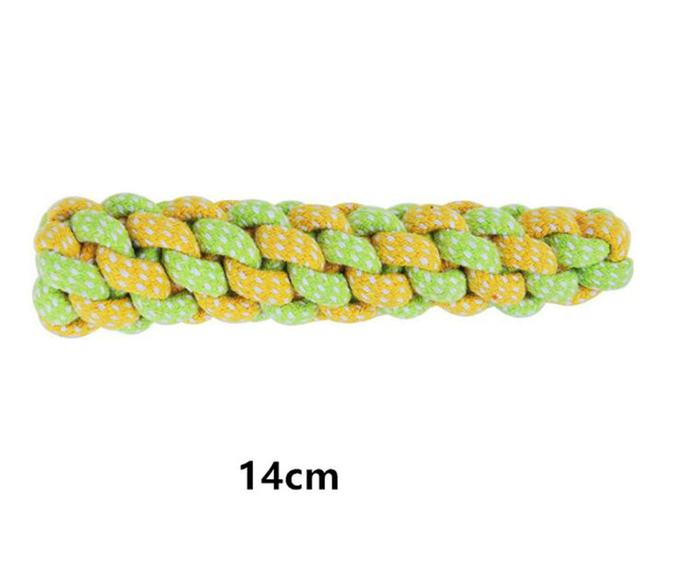 Interactive Cotton Rope Dog Toys: Mini Balls and Chew Accessories for Large and Small Dogs