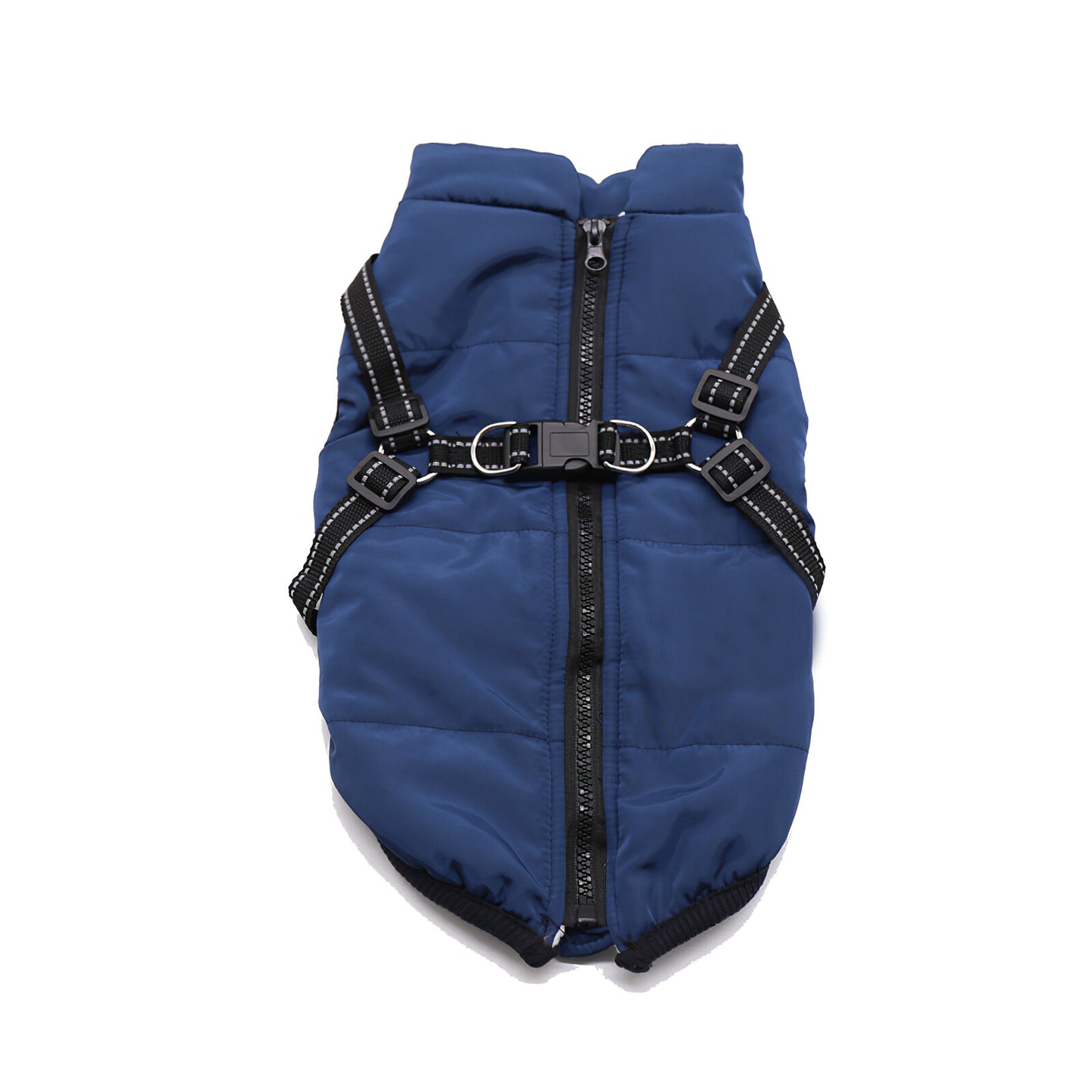 UK Autumn/Winter Pet Vest - Warm Padded Coat with Harness and Zip Jacket for Dogs and Cats