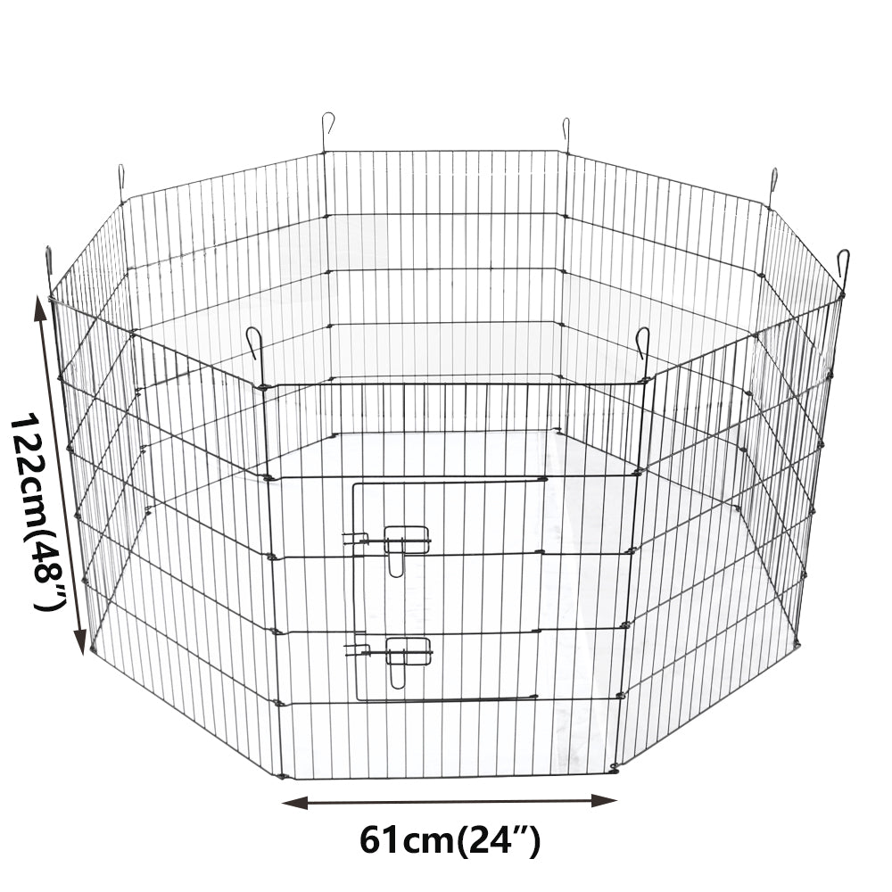 Outdoor Foldable Dog Playpen and Enclosure for Pets and Rabbits