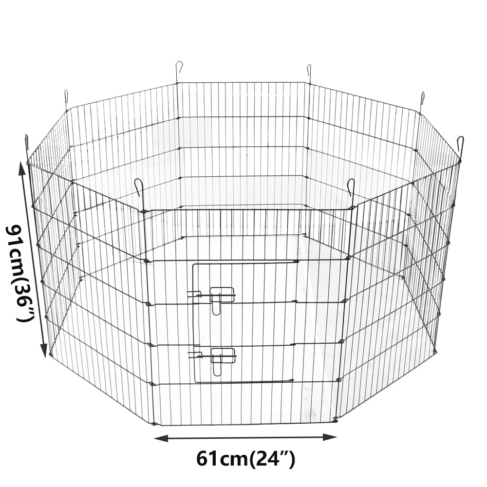 Outdoor Foldable Dog Playpen and Enclosure for Pets and Rabbits