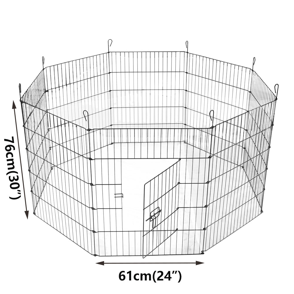 Outdoor Foldable Dog Playpen and Enclosure for Pets and Rabbits