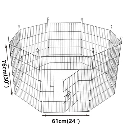 Outdoor Foldable Dog Playpen and Enclosure for Pets and Rabbits